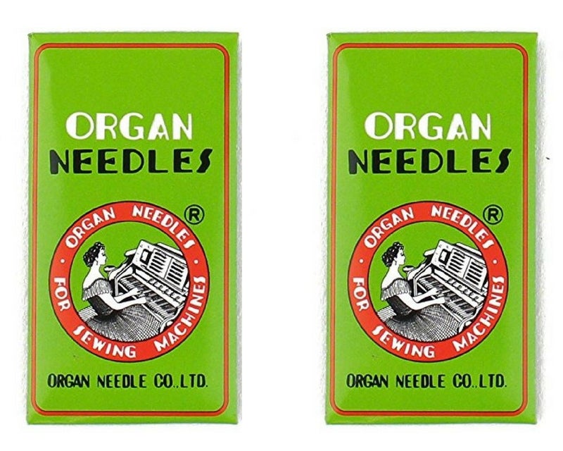 Organ Needles for JUKI and JANOME Quilting Machines 20-Piece, Size 14/90 and 16/100 HLX5
